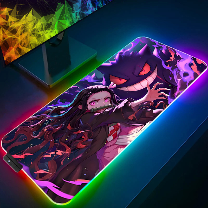 Gaming Keyboard Top - Duża podkładka pod mysz RGB Maty