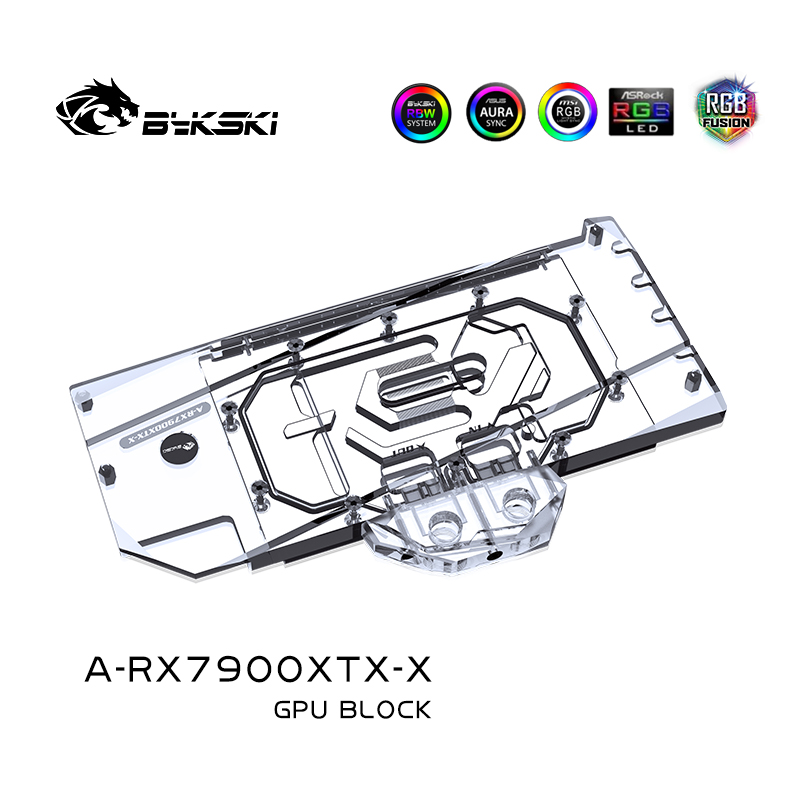 Amd Vga Rx 7900 Xtx - Bykski A-RX7900XTX-X Water Block dla PowerColor