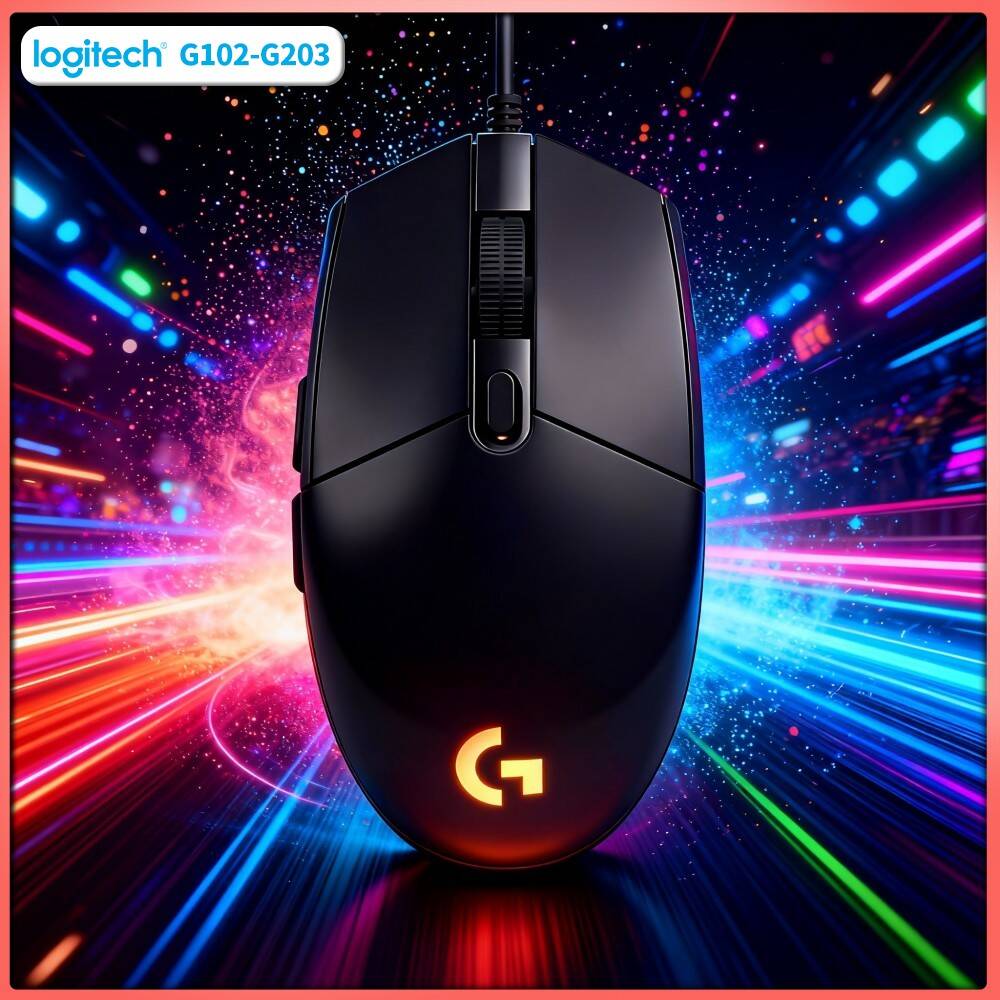Logitech Mouse G203 - Mysz gamingowa Logitech G203 Prodigy RGB,