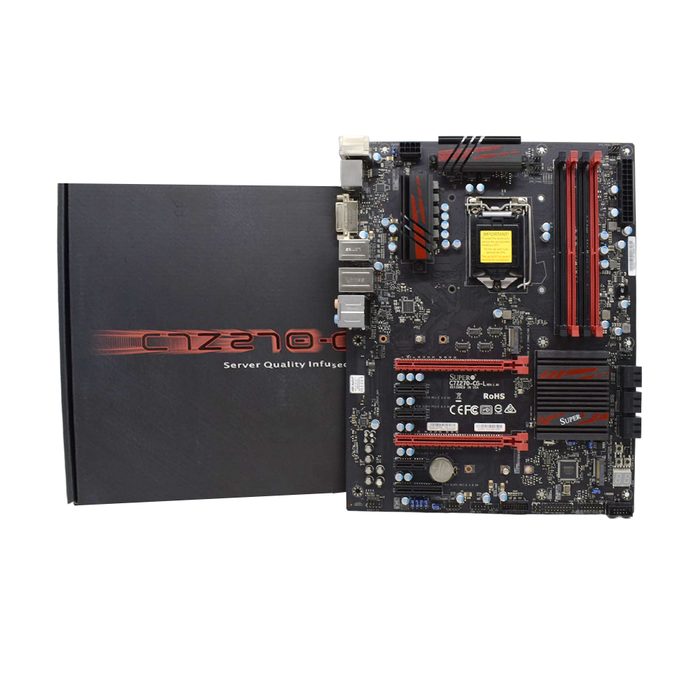 Intel Cpu Core I9 - Nowa płyta główna Supermicro C7Z270-CG-L Z270