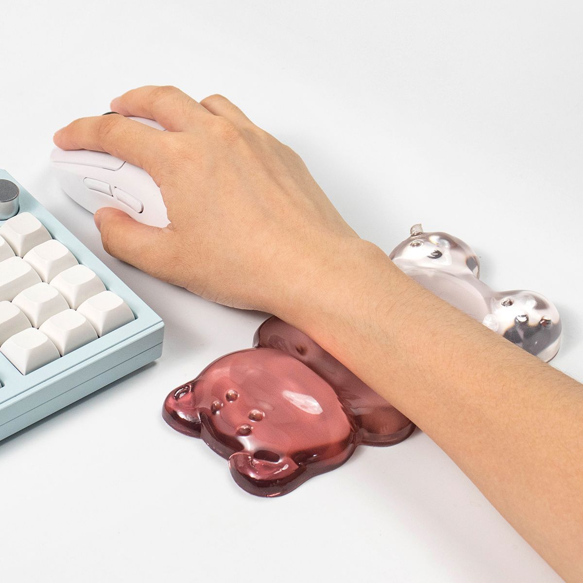 Gaming Keyboard No Number Pad - Urocza podkładka pod nadgarstek w kształcie