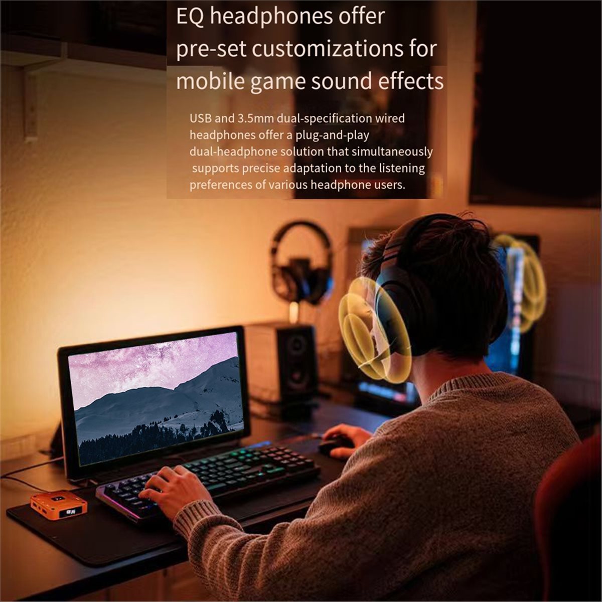 Gaming Keyboard And Mouse Mobile - Adapter klawiatury i myszy AX360M do