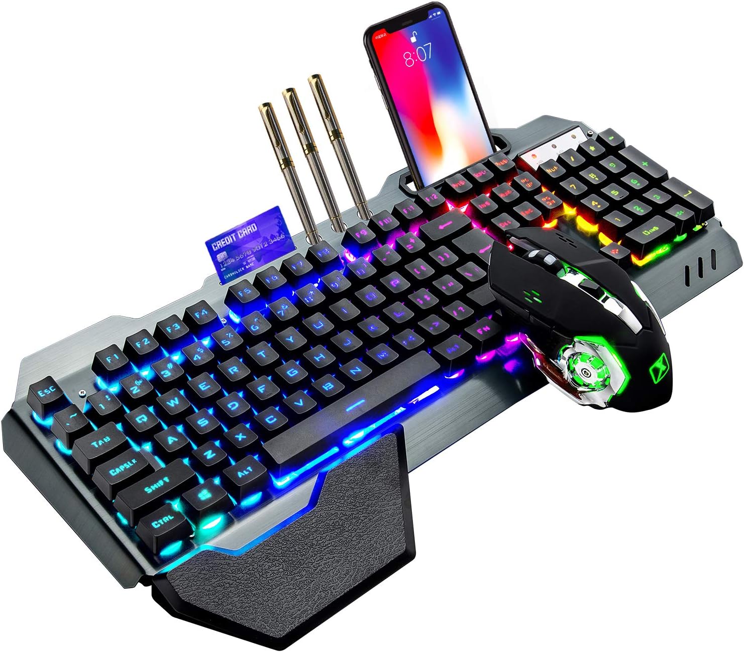 Gaming Keyboard And Mouse Wireless - Bezprzewodowa klawiatura i mysz do gier