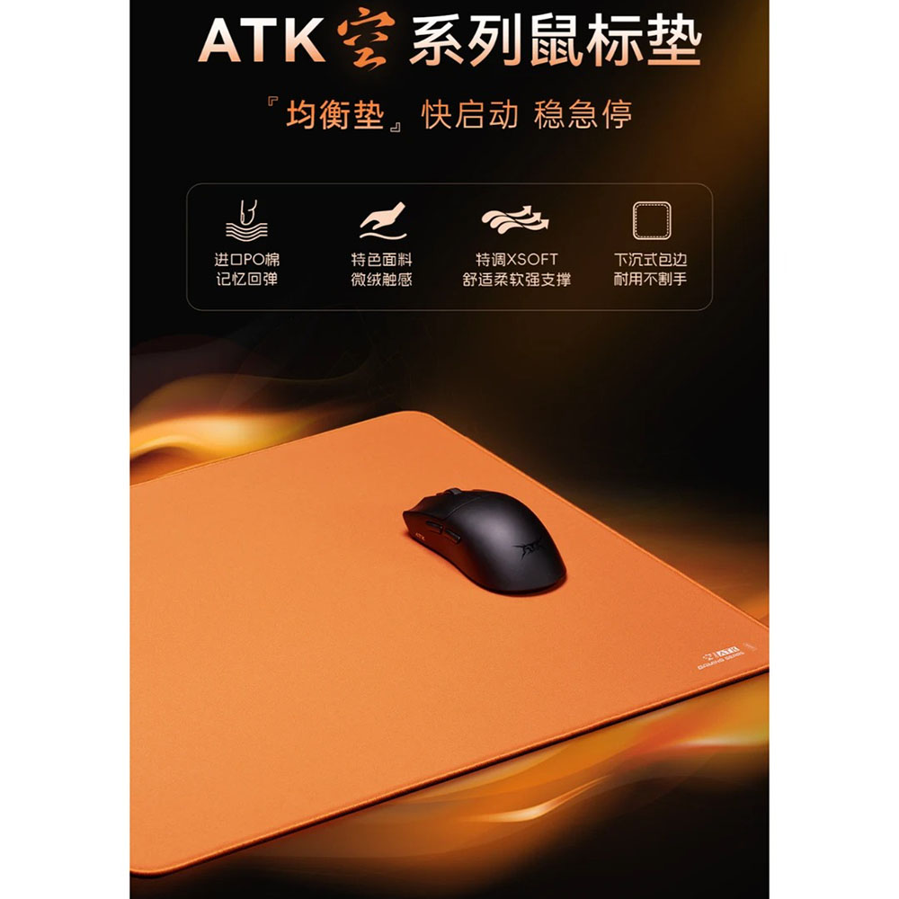 Gaming Keyboard Mouse Combo - Podkładka pod mysz Hot ATK Kong