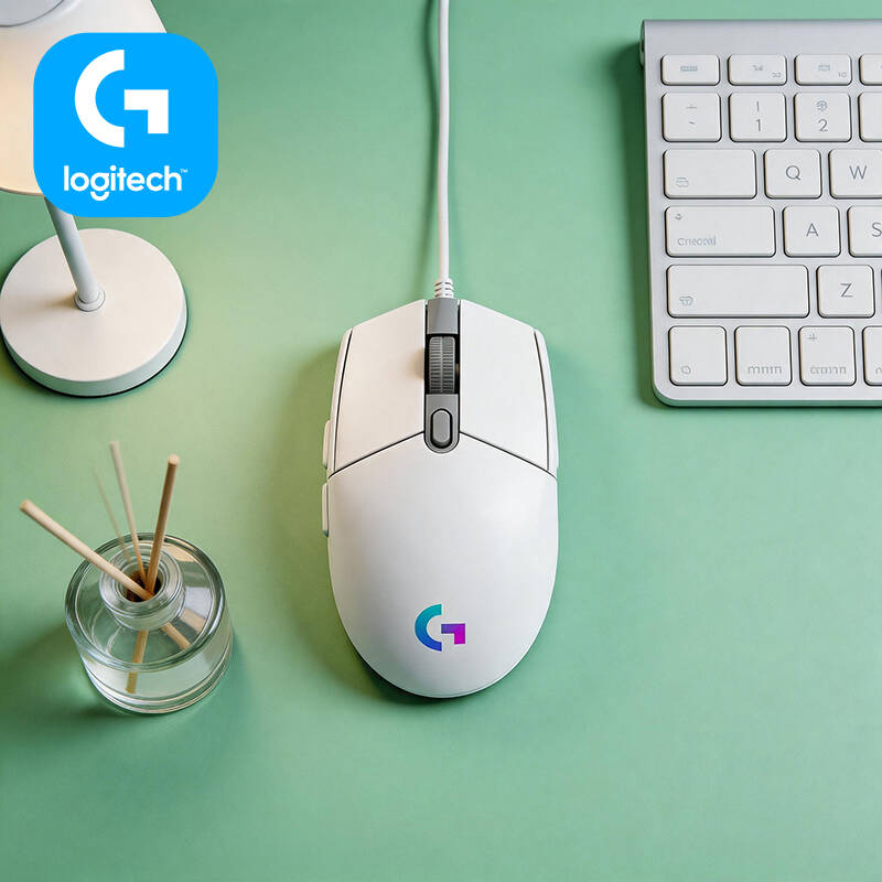 Logitech Mouse G203 - Mysz gamingowa Logitech G203, 8000 DPI,