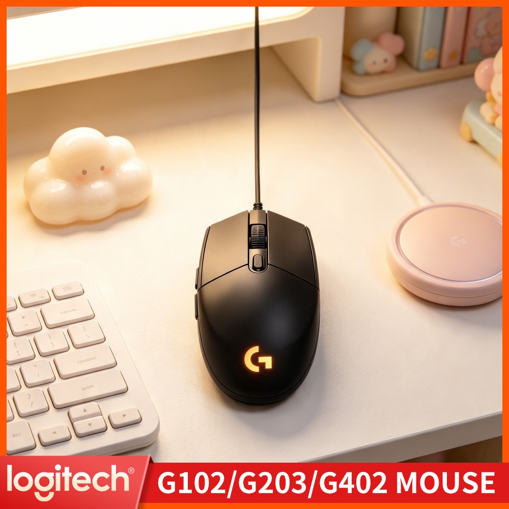 Logitech Mouse G203 - Przewodowa mysz gamingowa Logitech G203 Wytrzymała