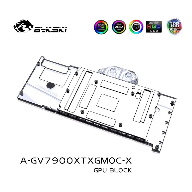 Amd Vga Rx 7900 Xtx - Bykski A-GV7900XTXGMOC-X Water Block do Gigabyte