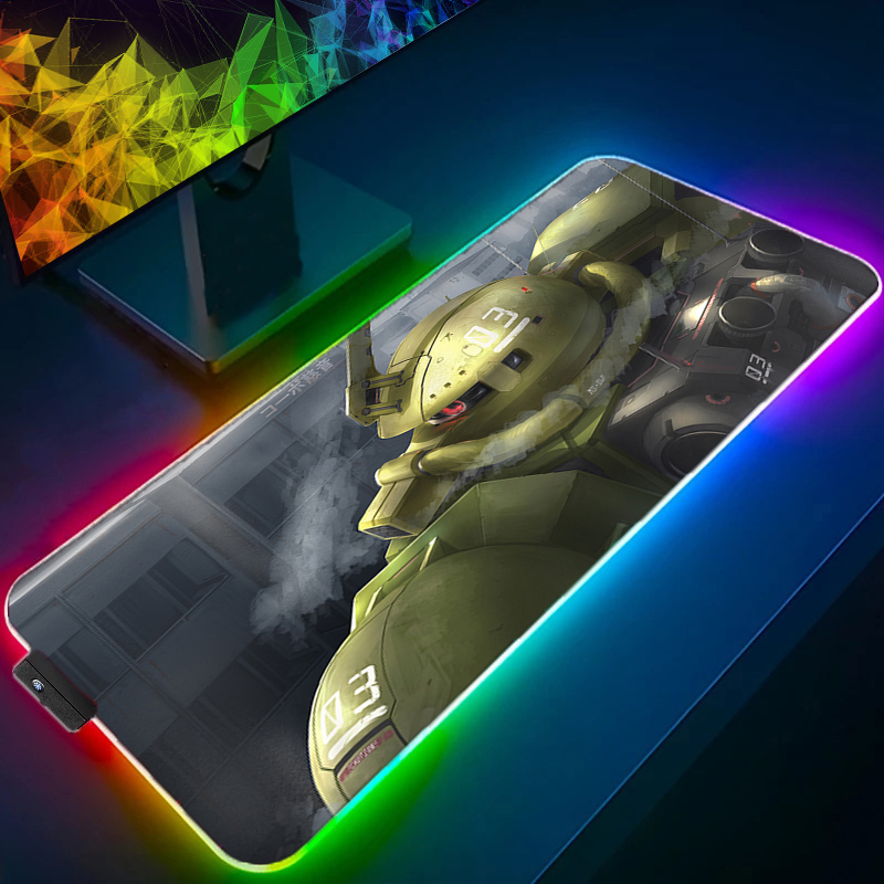 Gaming Keyboard And Mouse Mobile - Podkładka pod mysz RGB dla graczy