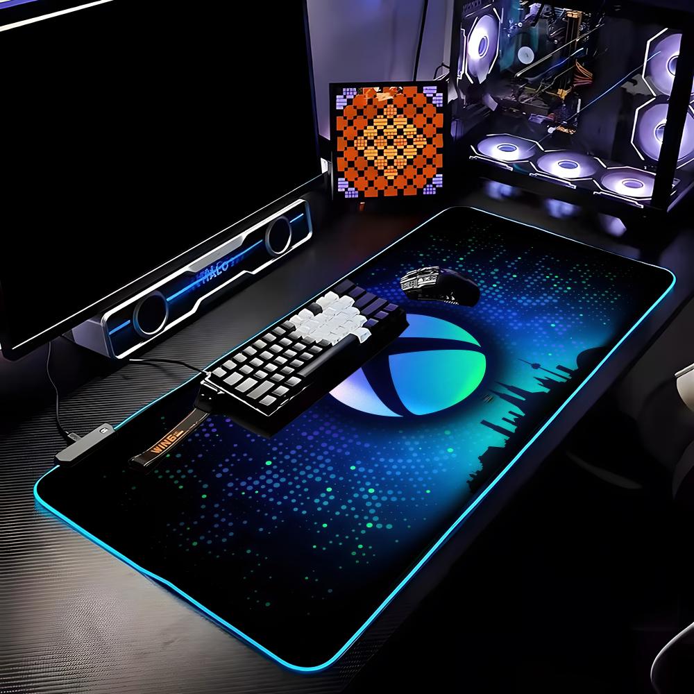 Gaming Keyboard And Mouse For Xbox - Podkładka pod mysz X-Xbox RGB HD,