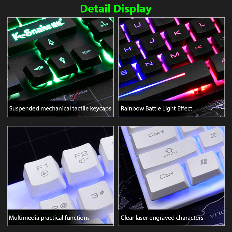 Zestaw klawiatury i myszy KM32 – Gaming Keyboard And Mouse Wireless recenzja i cena
