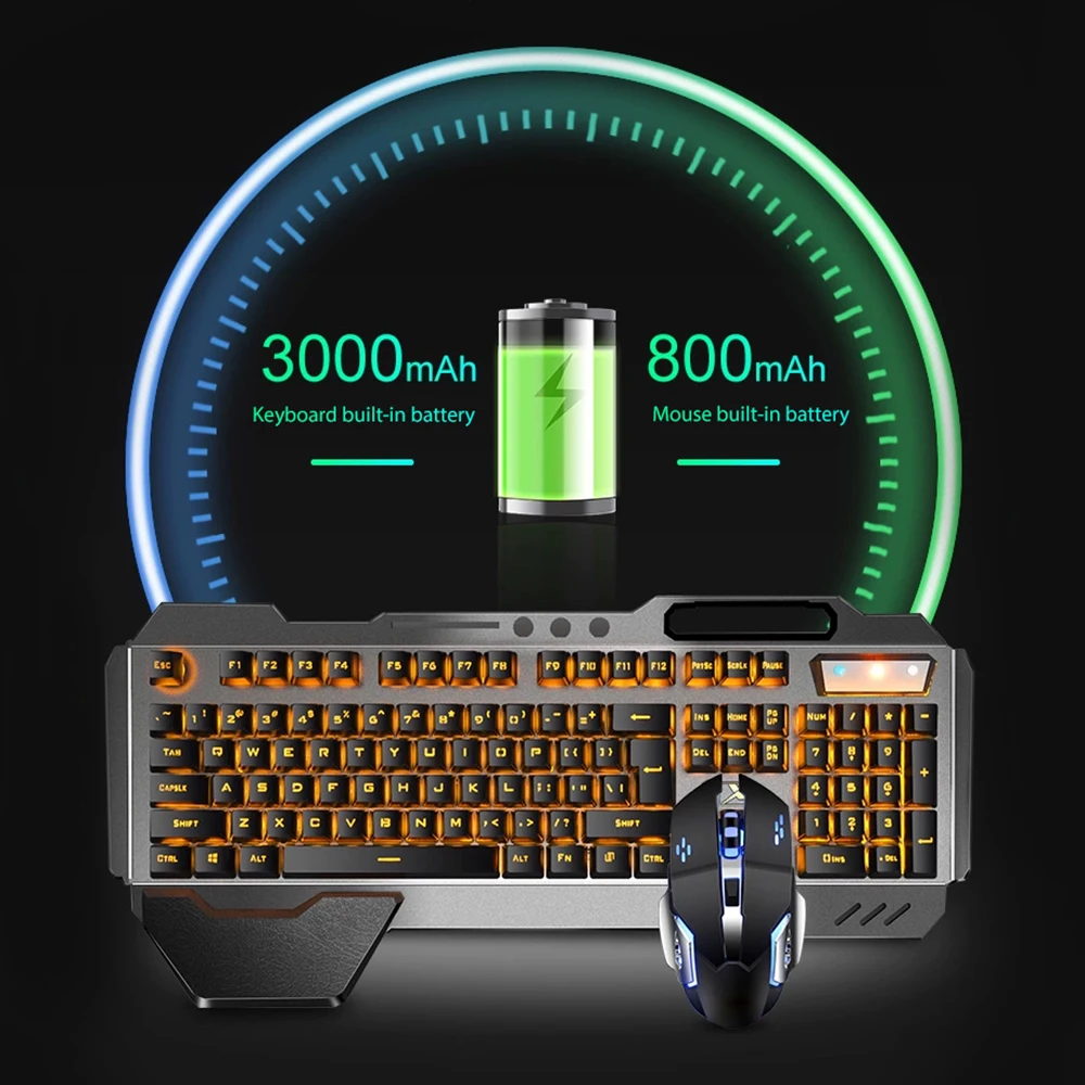 K680 akumulator 2.4G bezprzewo – Gaming Keyboard Mouse Combo recenzja i cena