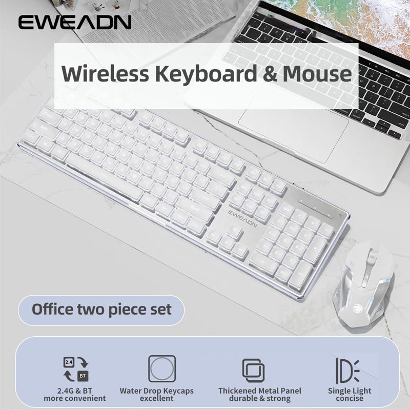 Bezprzewodowa klawiatura i mys – Gaming Keyboard Mouse Wireless recenzja i cena