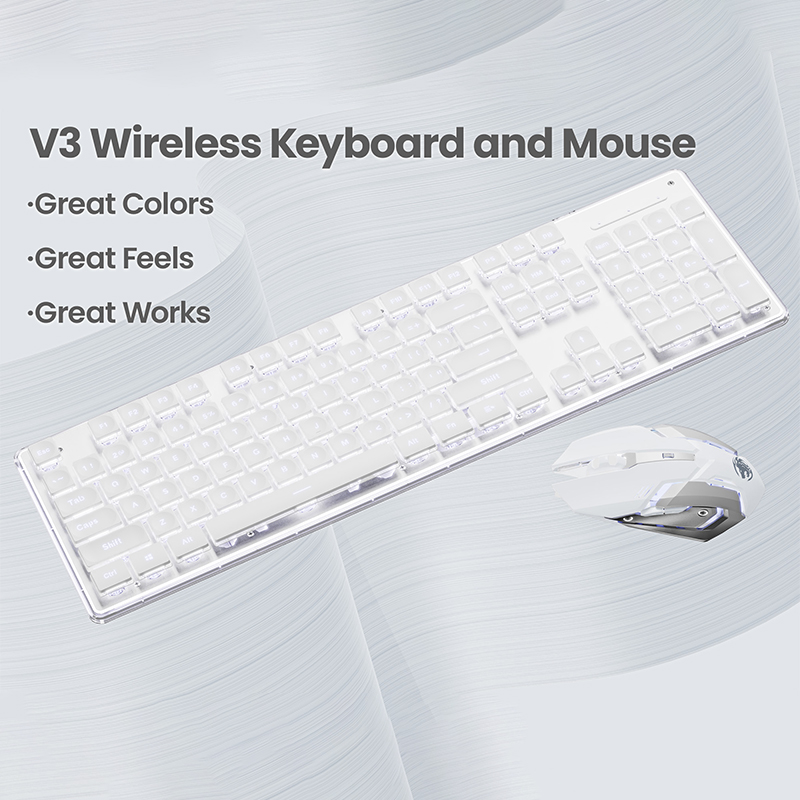 Bezprzewodowa klawiatura i mys – Gaming Keyboard Mouse Wireless recenzja i cena