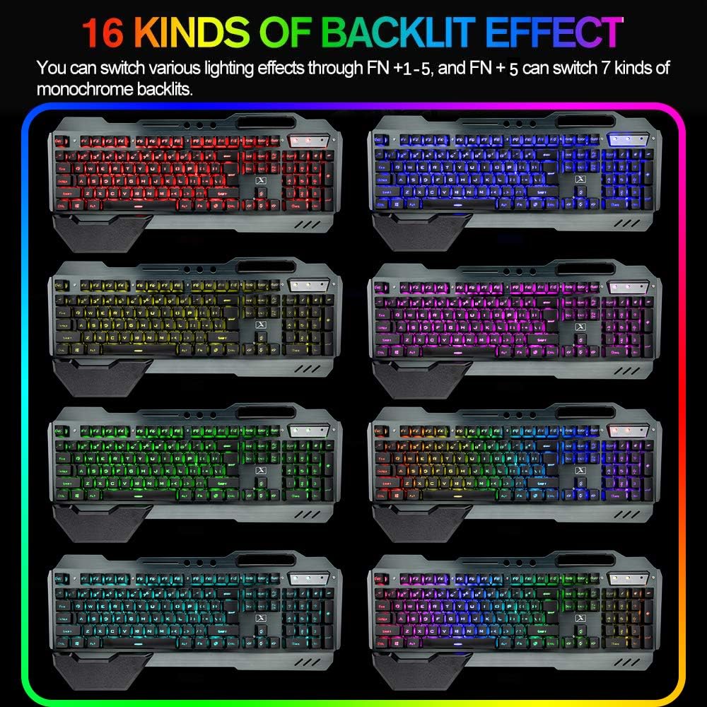 Bezprzewodowa klawiatura i mys – Gaming Keyboard And Mouse Wireless recenzja i cena