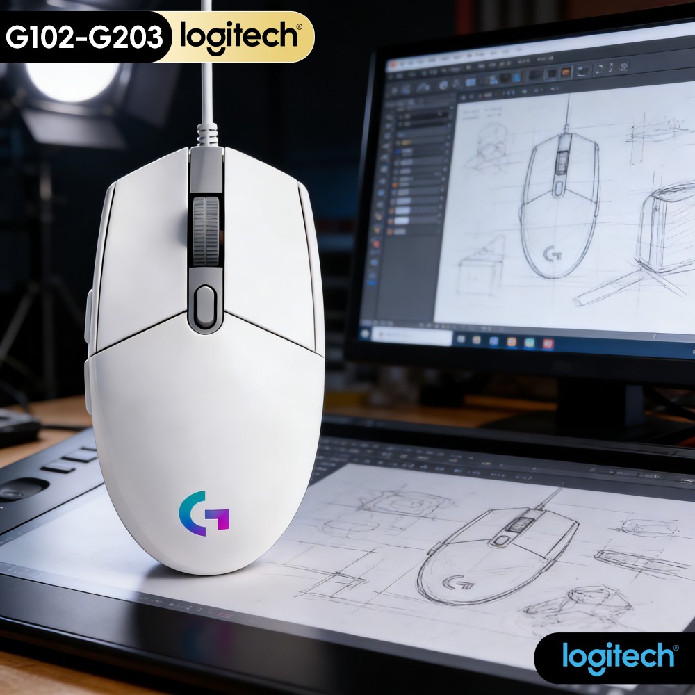 Oryginalna mysz Logitech G203  – Logitech Mouse G203 recenzja i cena