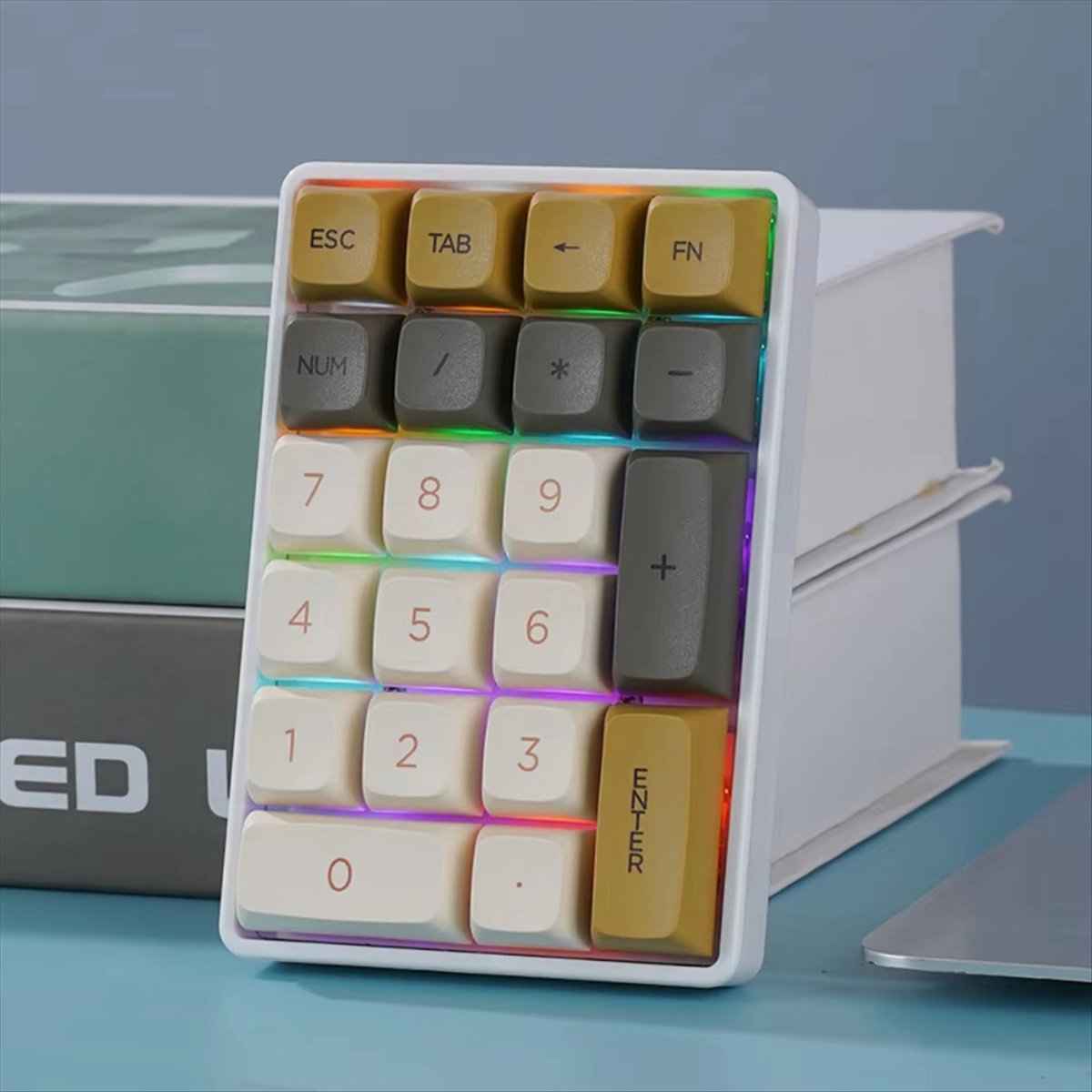 N86R 21-klawiszowa Mini Klawia – Gaming Keyboard No Number Pad recenzja i cena
