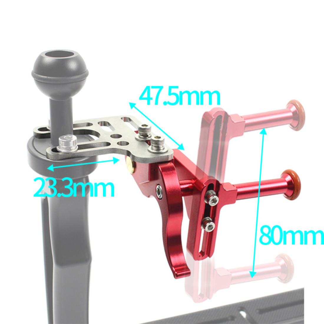 Podwodny spust migawki do nurk – Stabilizer Screw In recenzja i cena