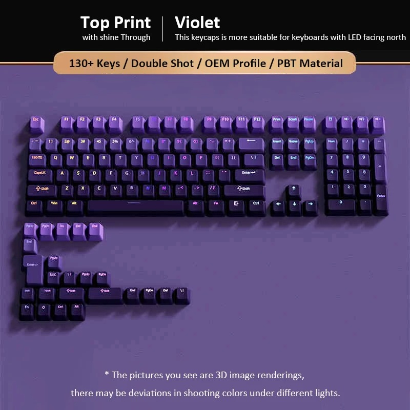 Niestandardowe Gradientowe Fio – Gaming Keyboard Top recenzja i cena