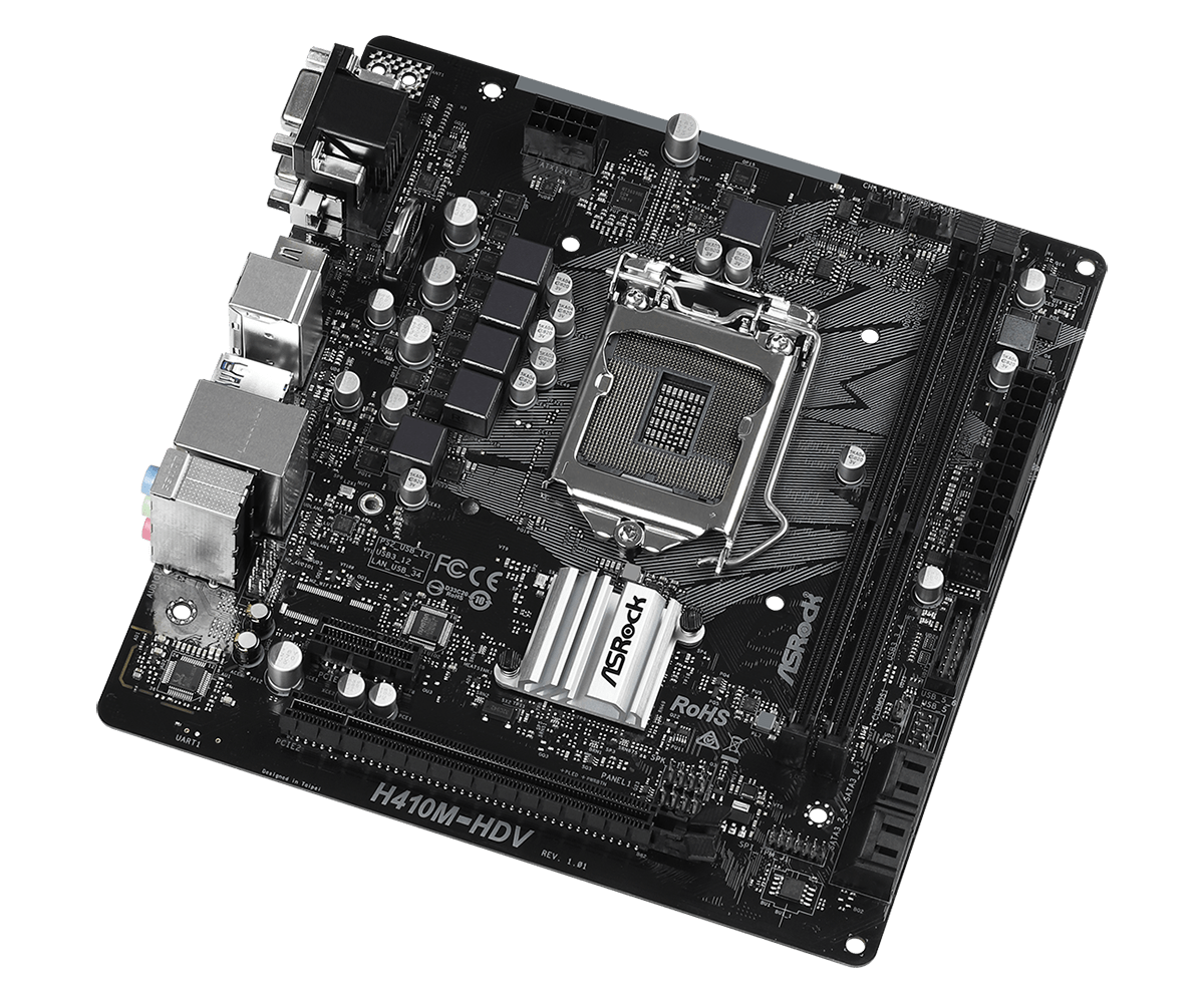 Płyta główna ASROCK H410M-HDV  – Intel Cpu Core I9 recenzja i cena