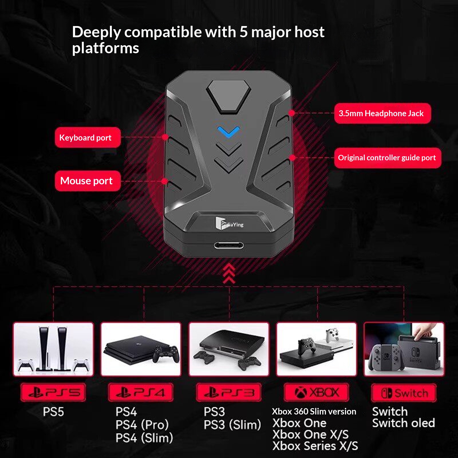 Konwerter klawiatury i myszy M – Gaming Keyboard And Mouse For Xbox recenzja i cena