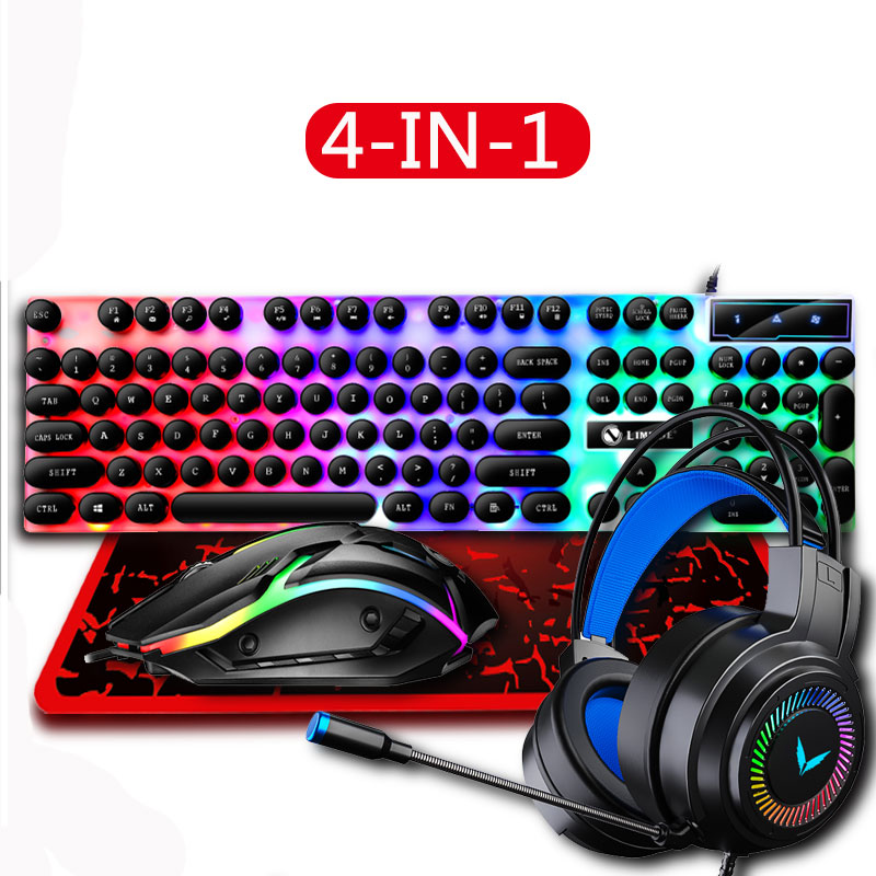 Zestaw klawiatury i myszy do g – Gaming Keyboard Mouse And Headset Combo recenzja i cena