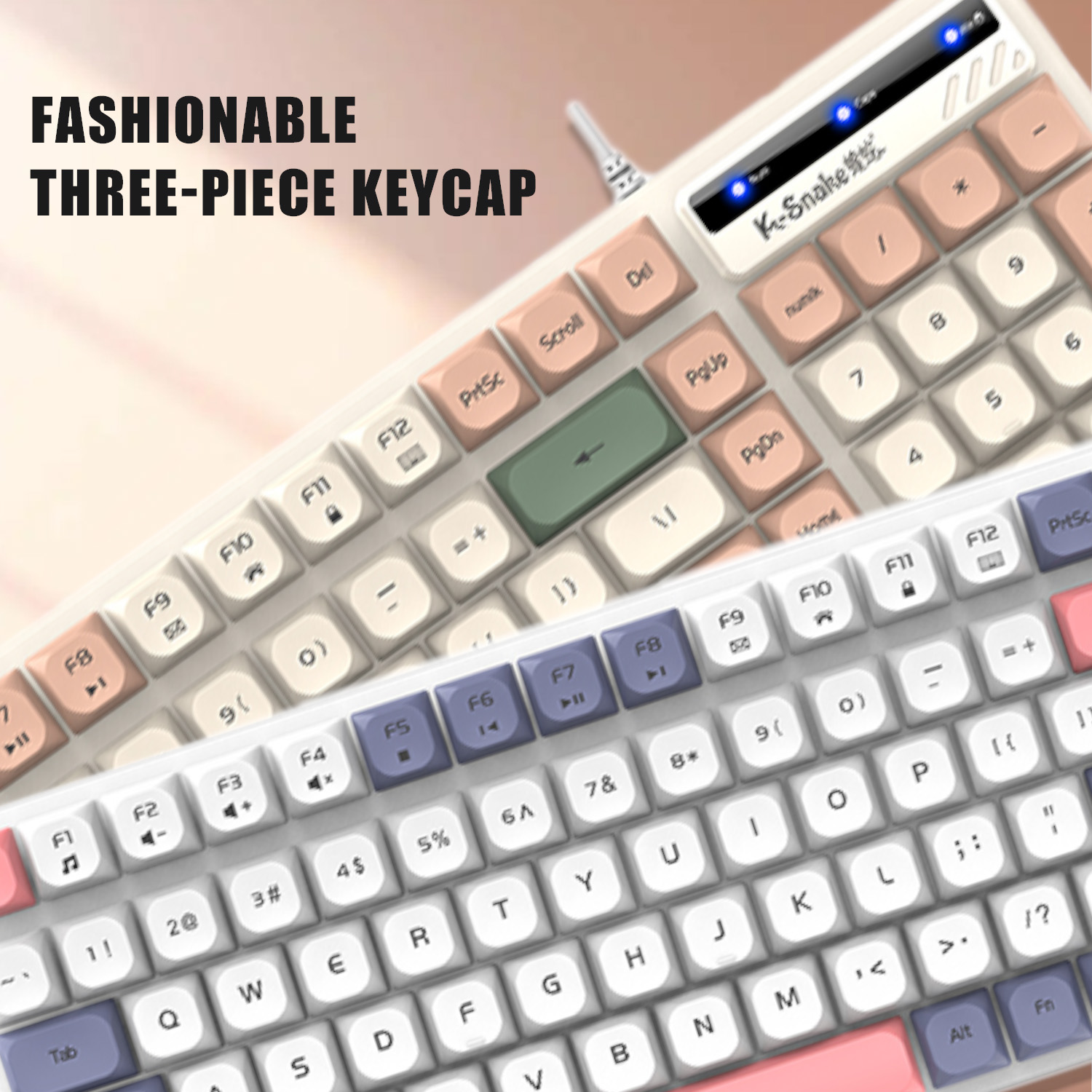 K-Snake KM100 Przewodowy modny – Gaming Keyboard And Mouse For Xbox recenzja i cena