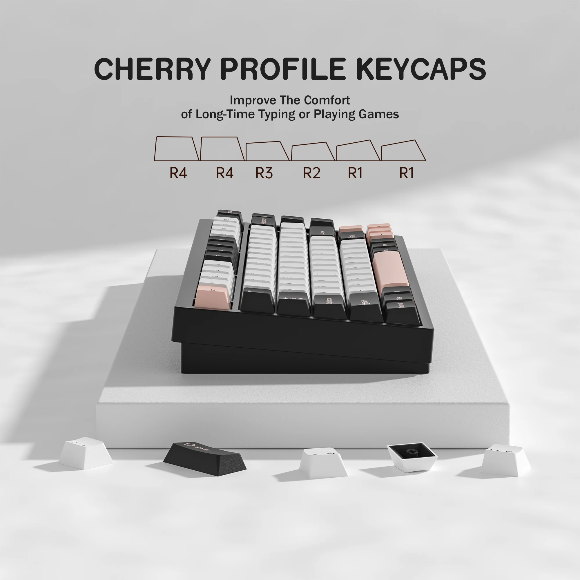 KBDiy GMK Olivia Keycaps do kl – Gaming Keyboard No Number Pad recenzja i cena