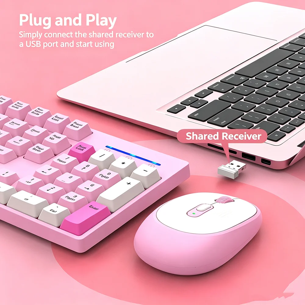 Zestaw bezprzewodowej klawiatu – Gaming Keyboard Mouse And Headset Combo recenzja i cena