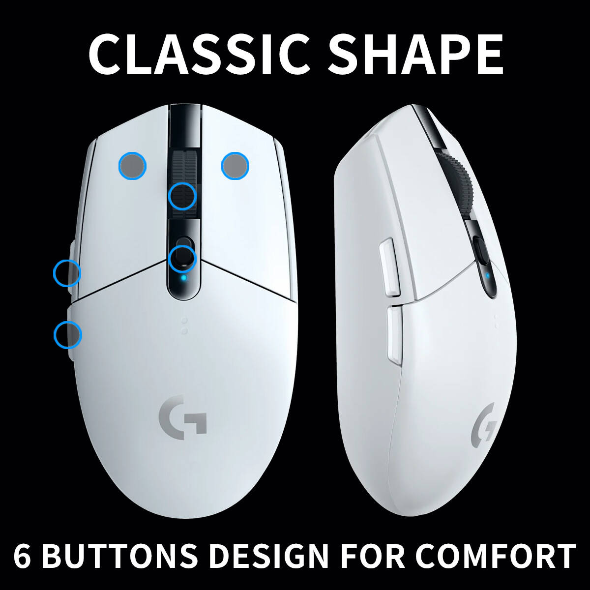 Bezprzewodowa mysz gamingowa L – Logitech Mouse G203 recenzja i cena