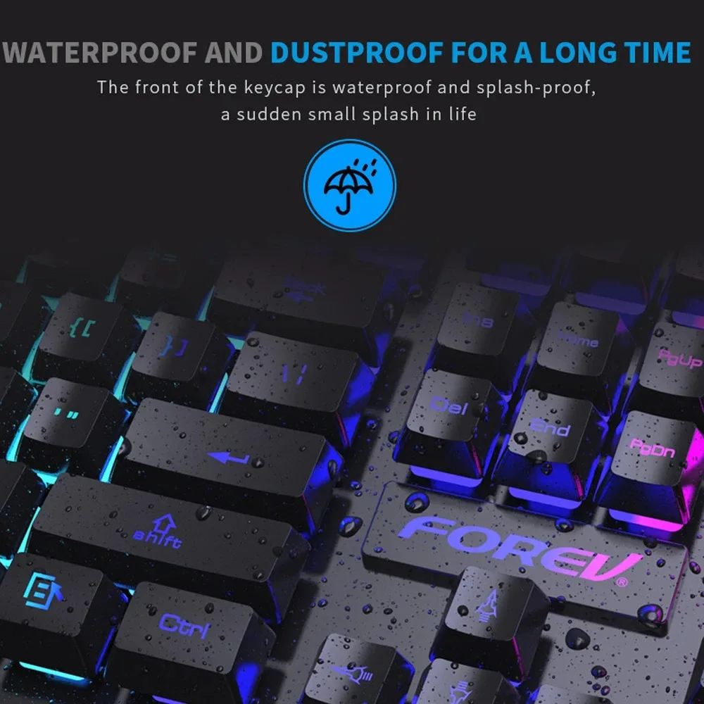 104-klawiszowa podświetlana me – Gaming Keyboard Mouse And Headset Combo recenzja i cena