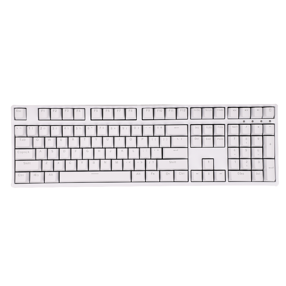 108 klawiszy Białe nakładki na – Gaming Keyboard Corsair recenzja i cena