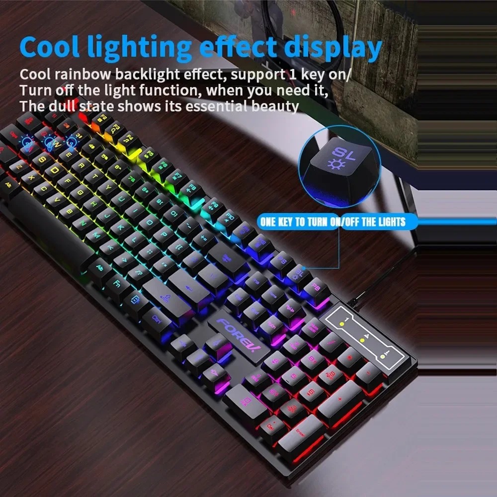 Klawiatura mechaniczna Kebidum – Gaming Keyboard And Mouse For Xbox recenzja i cena