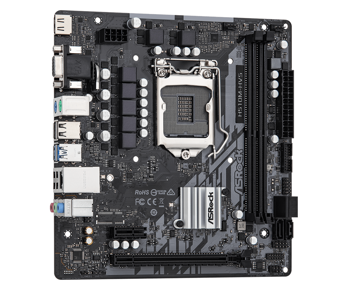Płyta główna ASROCK H510M-HVS  – Intel Cpu Core I9 recenzja i cena