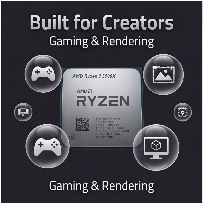 Procesor AMD Ryzen 9 3900X 12- – Amd Cpu Ryzen 9 recenzja i cena