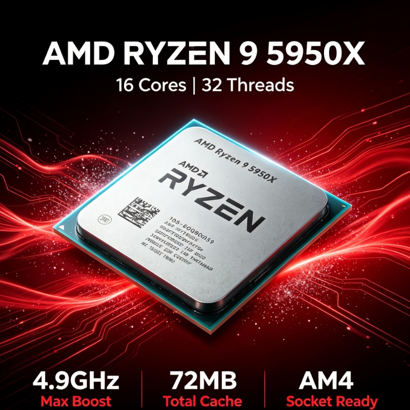 Procesor AM4 AMD Ryzen 9 5950X – Amd Cpu Ryzen 9 recenzja i cena