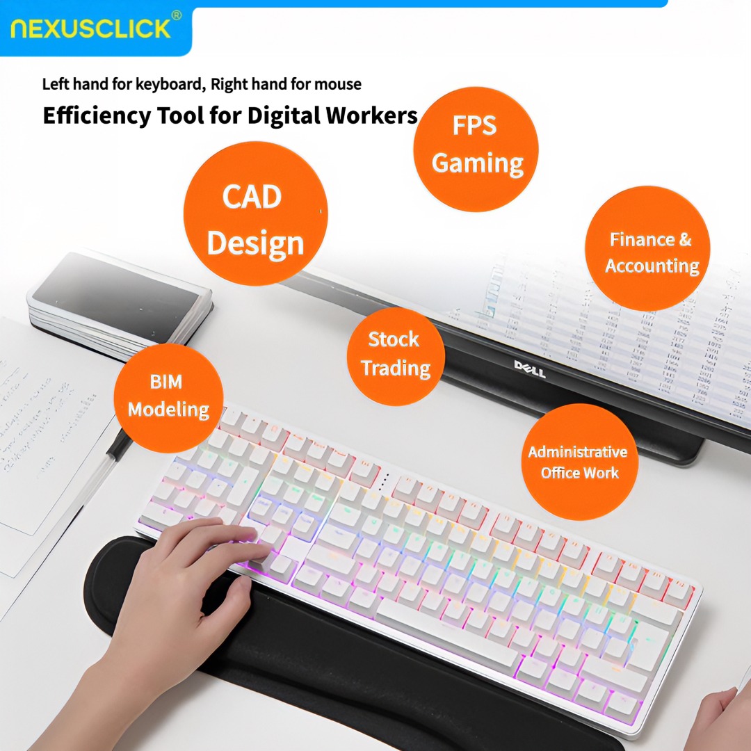 Ergonomiczna klawiatura mechan – Gaming Keyboard No Number Pad recenzja i cena